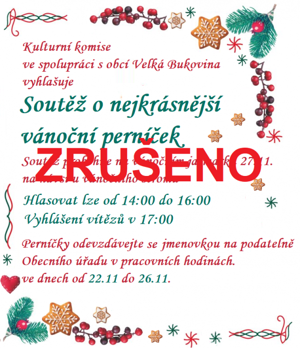 ZRUŠENÍ AKCE